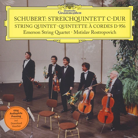 Emerson String Quartet / Rostropovitch - Streichquintett in C D956