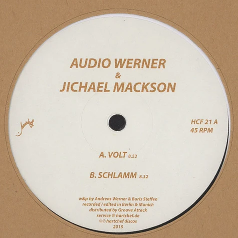 Audio Werner & Jichael Mackson - Volt / Schlamm