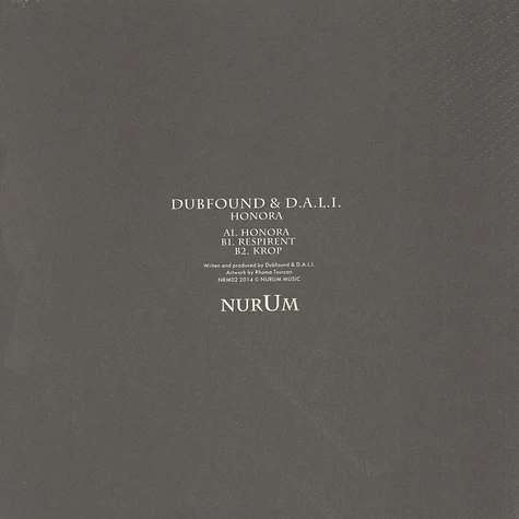 Dubfound & D.A.L.I. - Honora EP