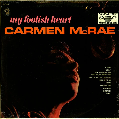 Carmen McRae - My Foolish Heart