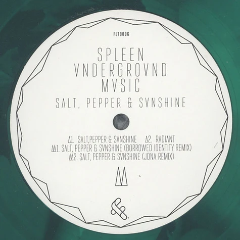 Spleen Underground Music - Salt, Pepper & Sunshine EP