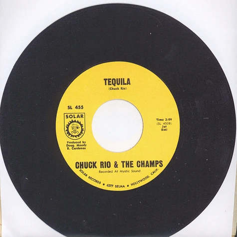 Chuck Rio & The Champs / Dave "Baby" Cortez - Tequila / The Happy Organ
