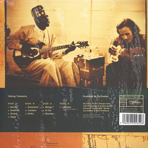 Ali Farka Toure & Ry Cooder - Talking Timbuktu