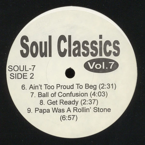 V.A. - Soul Classics Vol. 7