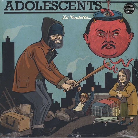 The Adolescents - La Vendetta E Un Piatto Che Va Servito Freddo Colored Vinyl Edition
