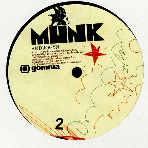 Munk - Androgyn (Remixes)