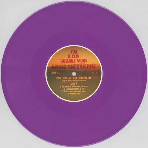 Ennio Morricone - OST For A Few Dollars More Purple Vinyl Edition