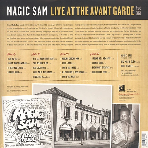 Magic Sam - Live At The Avant Garde 1969