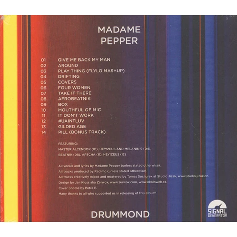 Madame Pepper - Drummond