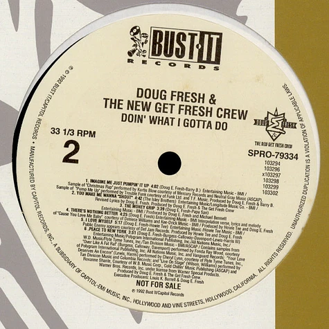 Doug E. Fresh & The New Get Fresh Crew - Doin' What I Gotta Do