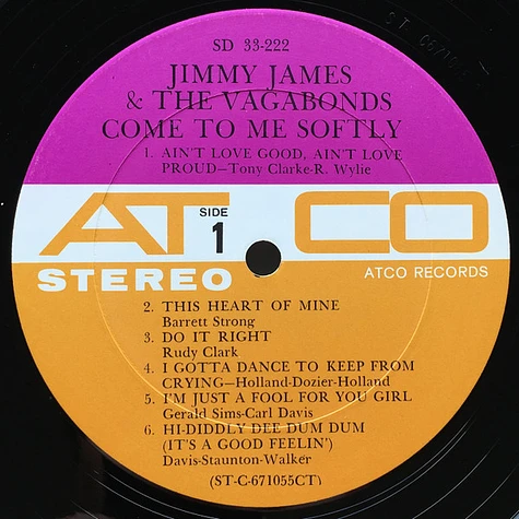 Jimmy James & The Vagabonds - Come To Me Softly