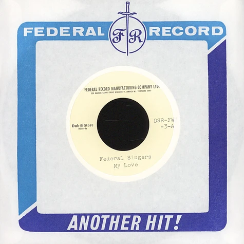 Federal Singers - My Love / What To Do