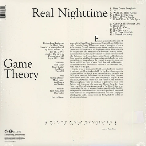 Game Theory - Real Nighttime