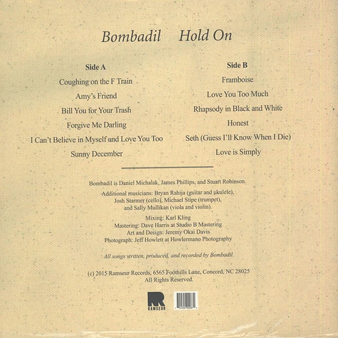 Bombadil - Hold On
