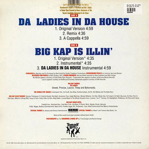 Big Kap Feat. Da Ladies - Da Ladies In The House