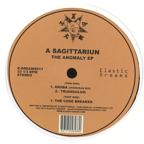 A Sagittariun - The Anomaly EP Overhead Mix