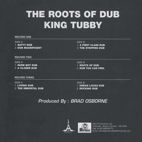 King Tubby - The Roots Of Dub Box Set