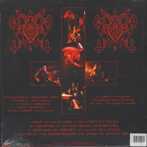 Satan's Wrath - Aeons Of Satan's Reign Picture Disc