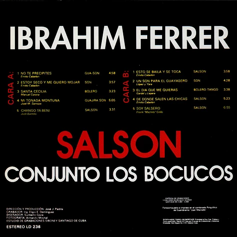 Ibrahim Ferrer - Los Bocucos - Salsón