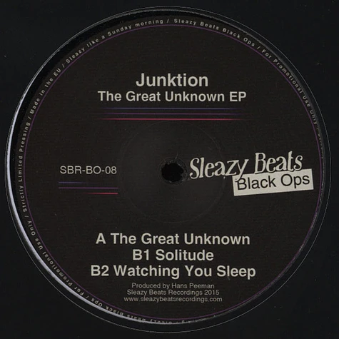 Junktion - The Great Unknown EP