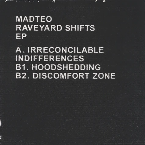 Madteo - Raveyard Shifts EP
