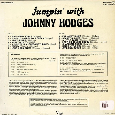 Johnny Hodges - Jumpin' With Johnny Hodges