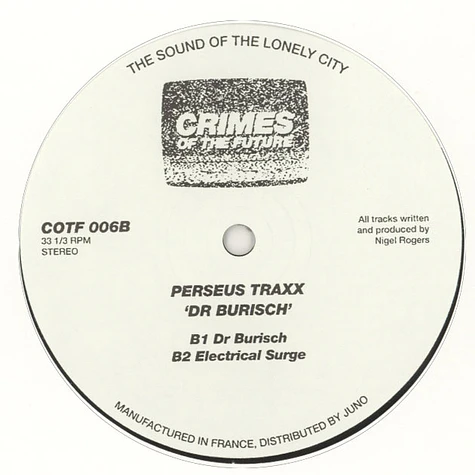 Perseus Traxx - Dr Burisch