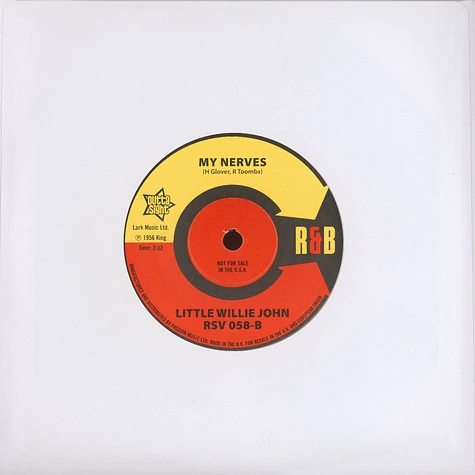 Little Willie John - I’m Shakin / My Nerves