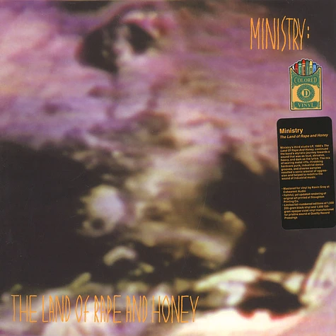 Ministry - The Land Of Rape & Honey Colored Vinyl Edition