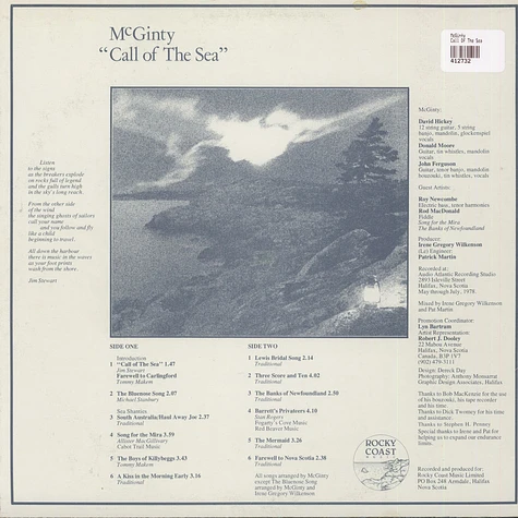 McGinty - Call Of The Sea