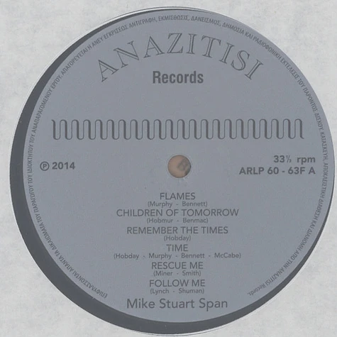 Mike Stuart Span - Mike Stuart Span Black Vinyl Edition