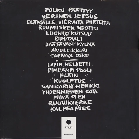 Terveet K-Det - Lapin Helvetti Black Vinyl Edition