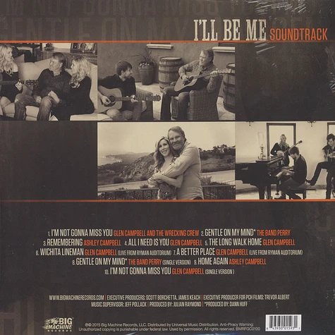 V.A. - OST Glen Campbell I'll Be Me Soundtrack