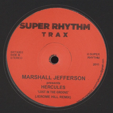 Marshall Jefferson / Dancer / Jerome Hill - Lost In The Groove