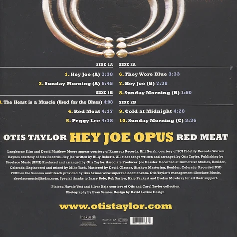 Otis Taylor - Hey Joe Opus Red Meat