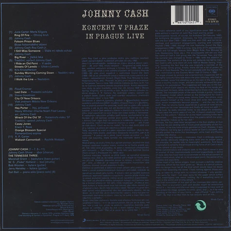 Johnny Cash - Koncert v Praze (In Prague- Live)