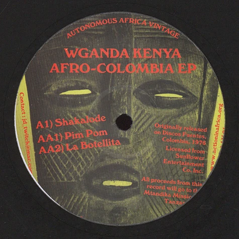 Wganda Kenya - Afro Colombia EP