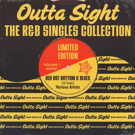 V.A. - The R&B Singles Collection LP Volume 1