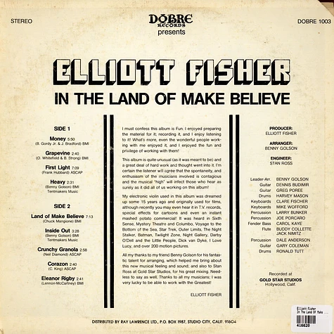 Elliott Fisher - In The Land Of Make Believe