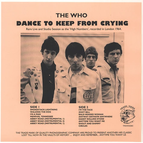The Who - Dance To keep From Crying
