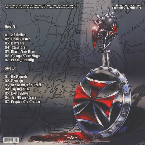 Agnostic Front - Warriors Black Vinyl Edition