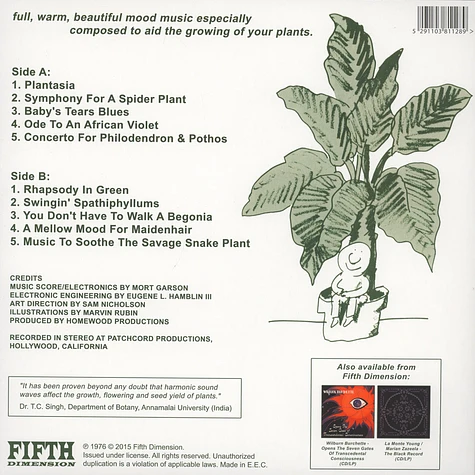 Mort Garson - Mother Earth's Plantasia