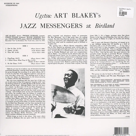 Art Blakey & Jazz Messengers - Ugetsu