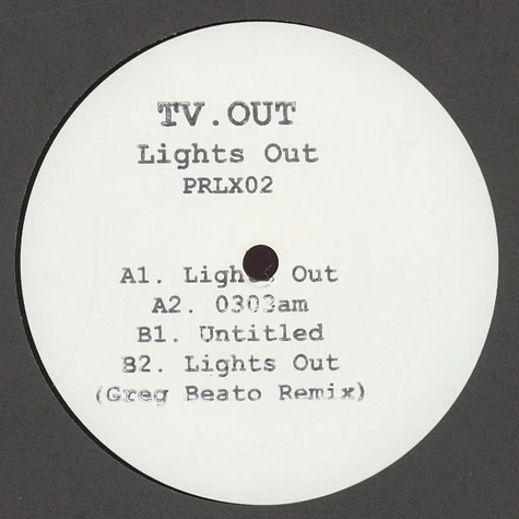 TV Out - Lights Out