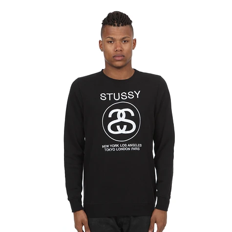 Stüssy - City Link Embroidered Sweater