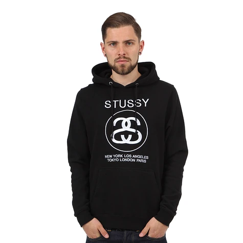 Stüssy - City Link Embroidered Hoodie