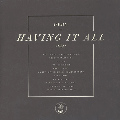 Annabel - Having It All