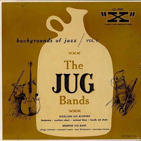 Dixieland Jug Blowers / Memphis Jug Band - The Jug Bands