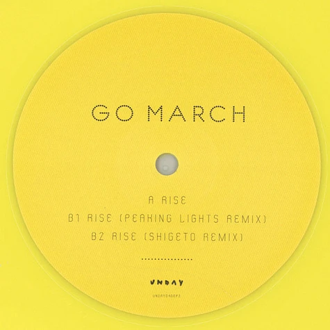 Go March - Rise Part 2 Peaking Lights & Shigeto Remixes