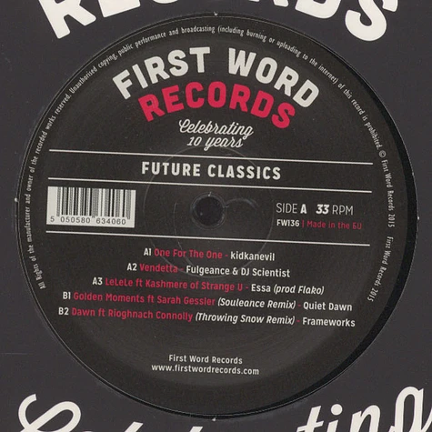 V.A. - FW Is 10: Future Classics
